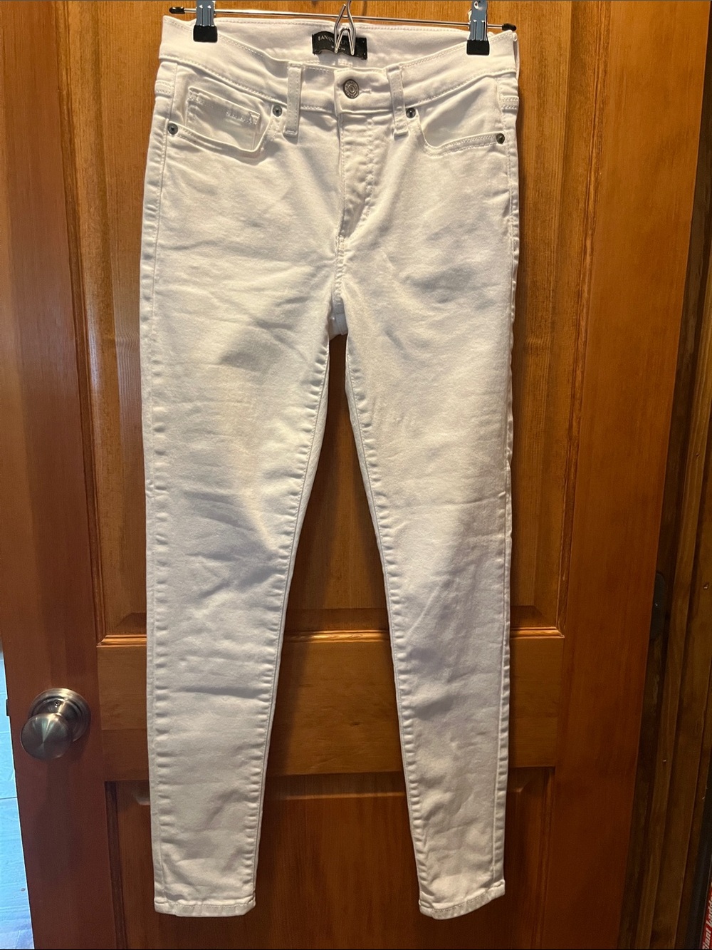 Banana Republic White Skinny Jeans